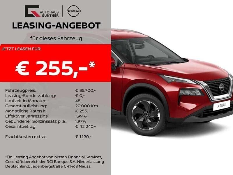 Tinted red Neu 2025 Nissan X-Trail N-Connecta SUV | 35.700 € - Bild 1/4