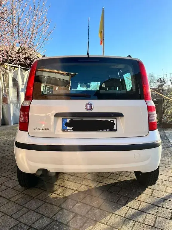 Gebraucht Fiat Panda 2009 Weiß Kleinwagen