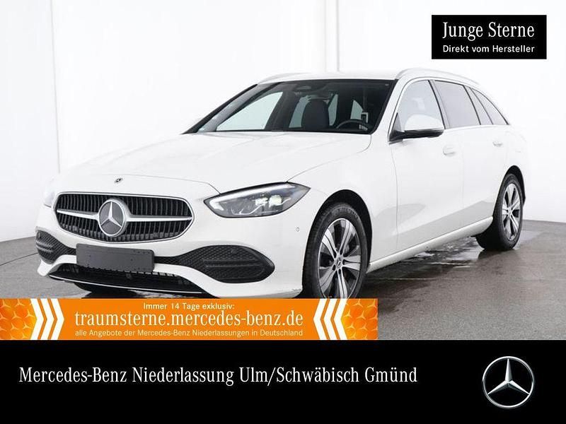 Weiß Gebraucht 2024 Mercedes C300e Advanced Plus Limousine | 38.890 € (Superpreis) - Bild 1/3