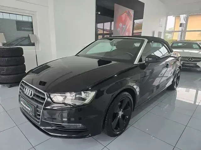 Usata Audi A3 Ambition 150 CV (110 kW) 2014 Nero Cabrio