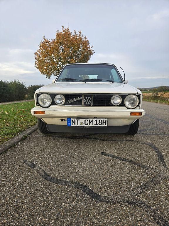 Gebraucht VW Golf Cabriolet 95 PS (69 kW) 1987 Weiß Cabrio