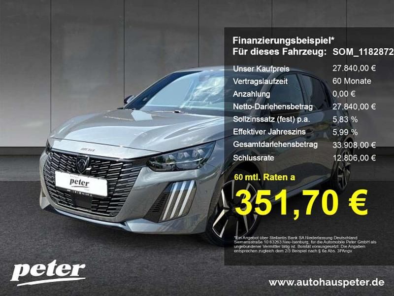 Met. selenium grau Gebraucht 2025 Peugeot 208 GT Kleinwagen | 27.840 € - Bild 1/4