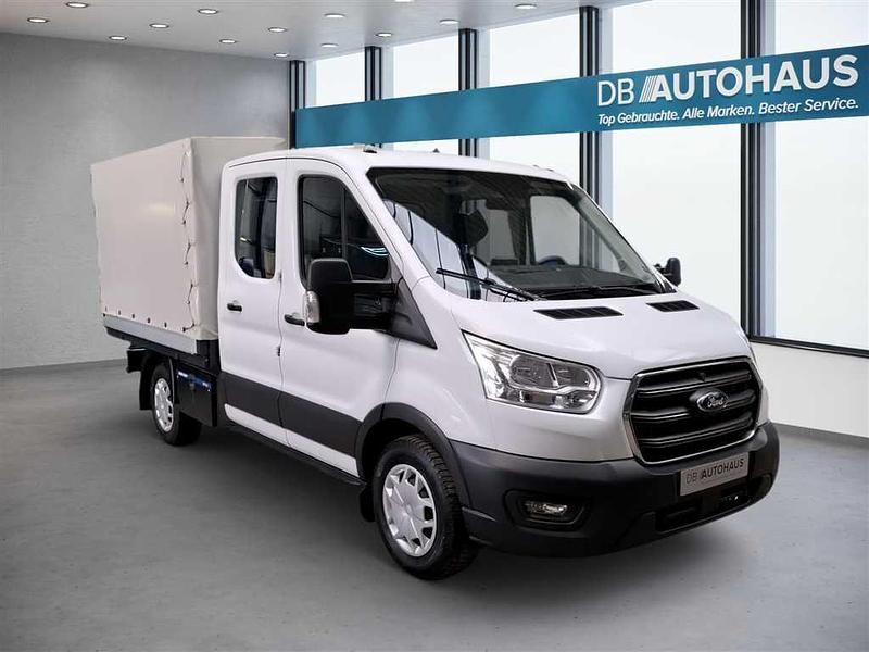 Gebraucht Ford Transit Trend 131 PS (96 kW) 2021 Weiß Limousine