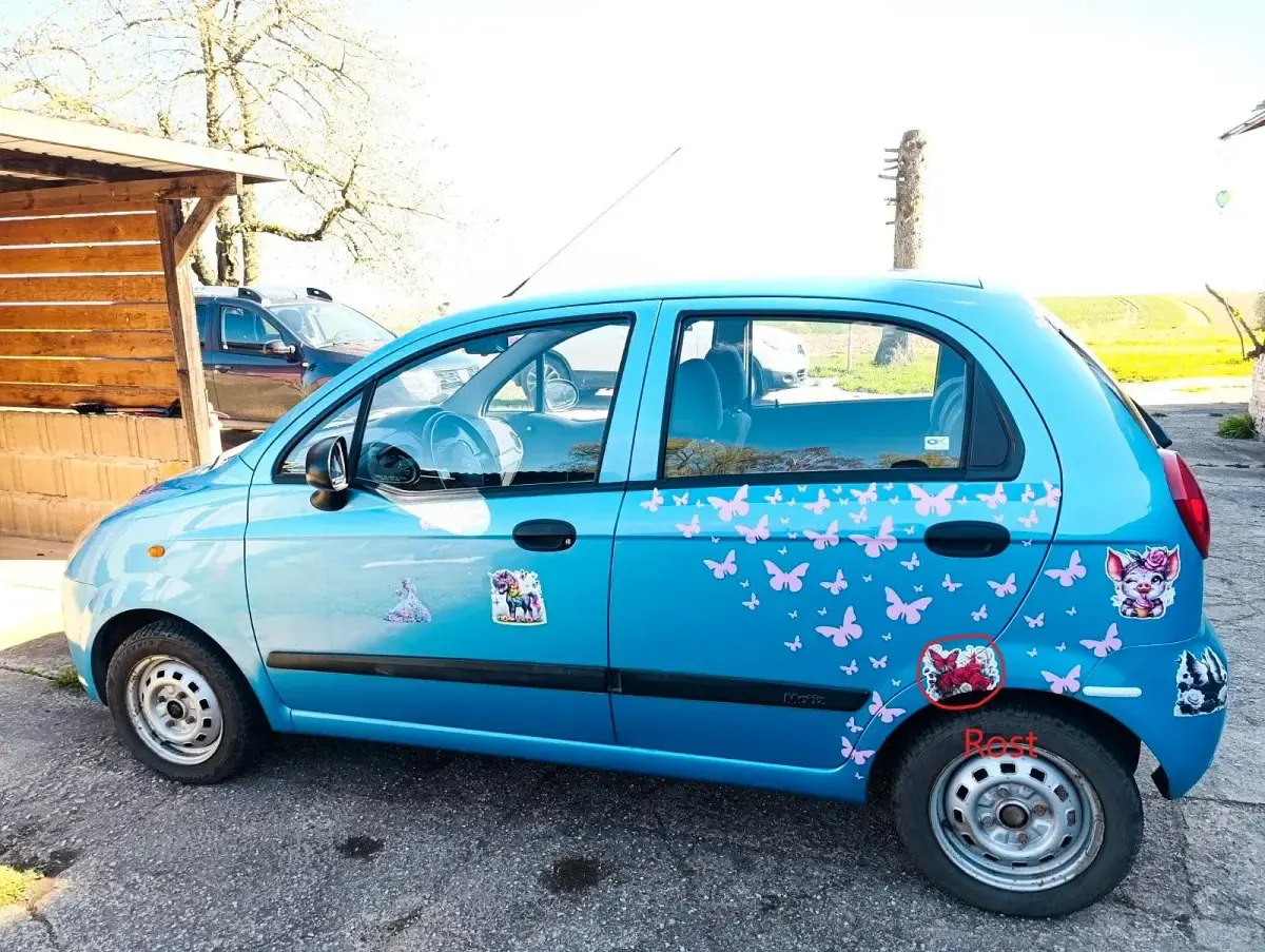 Gebraucht Chevrolet Matiz 52 PS (38 kW) 2007 Blau Kleinwagen