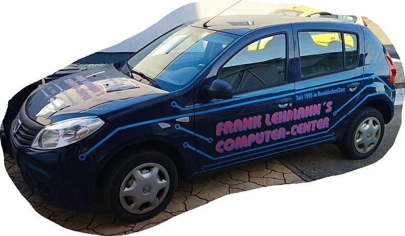 Gebraucht Dacia Sandero 75 PS (55 kW) 2012 Blau Kleinwagen