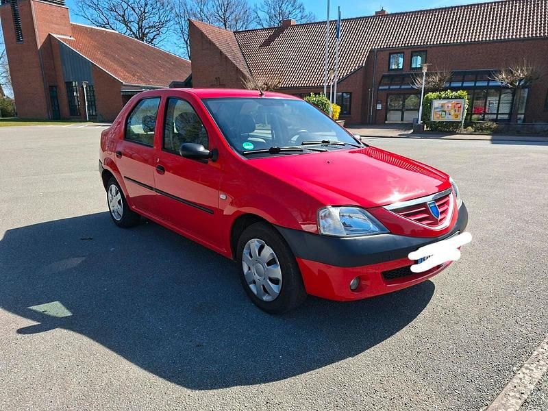 Używany Dacia Logan 75 KM (55 kW) 2007 Czerwony Sedan/Limuzyna