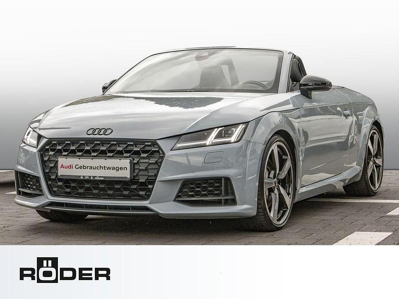 Grau Gebraucht 2021 Audi TT Roadster S-Line Cabrio | 32.890 € (Fairer Preis) - Bild 1/4