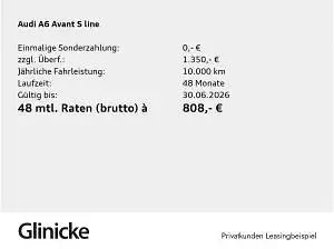 Neu Audi A6 299 PS (219 kW) 2026 Weiß (arkonaweiß) Kombi