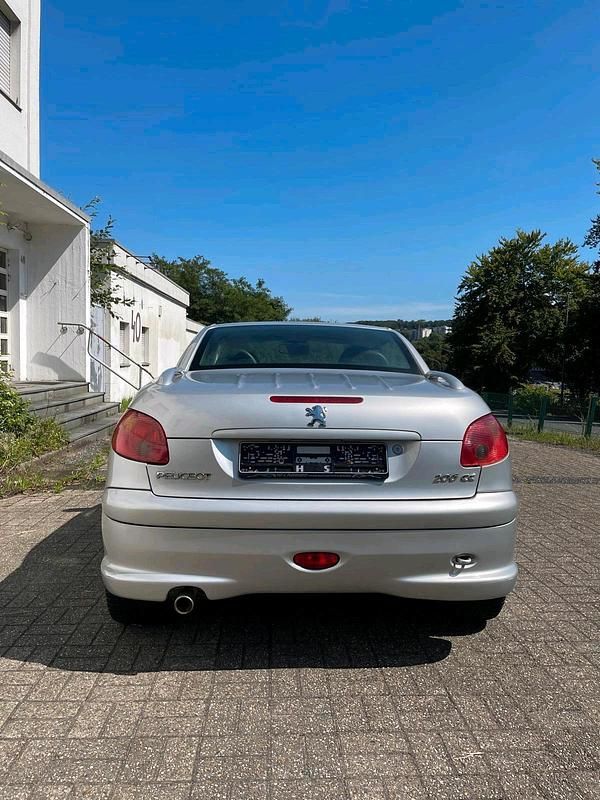 Silber Gebraucht 2005 Peugeot 206 CC Cabrio | 850 € (Superpreis) - Bild 1/4