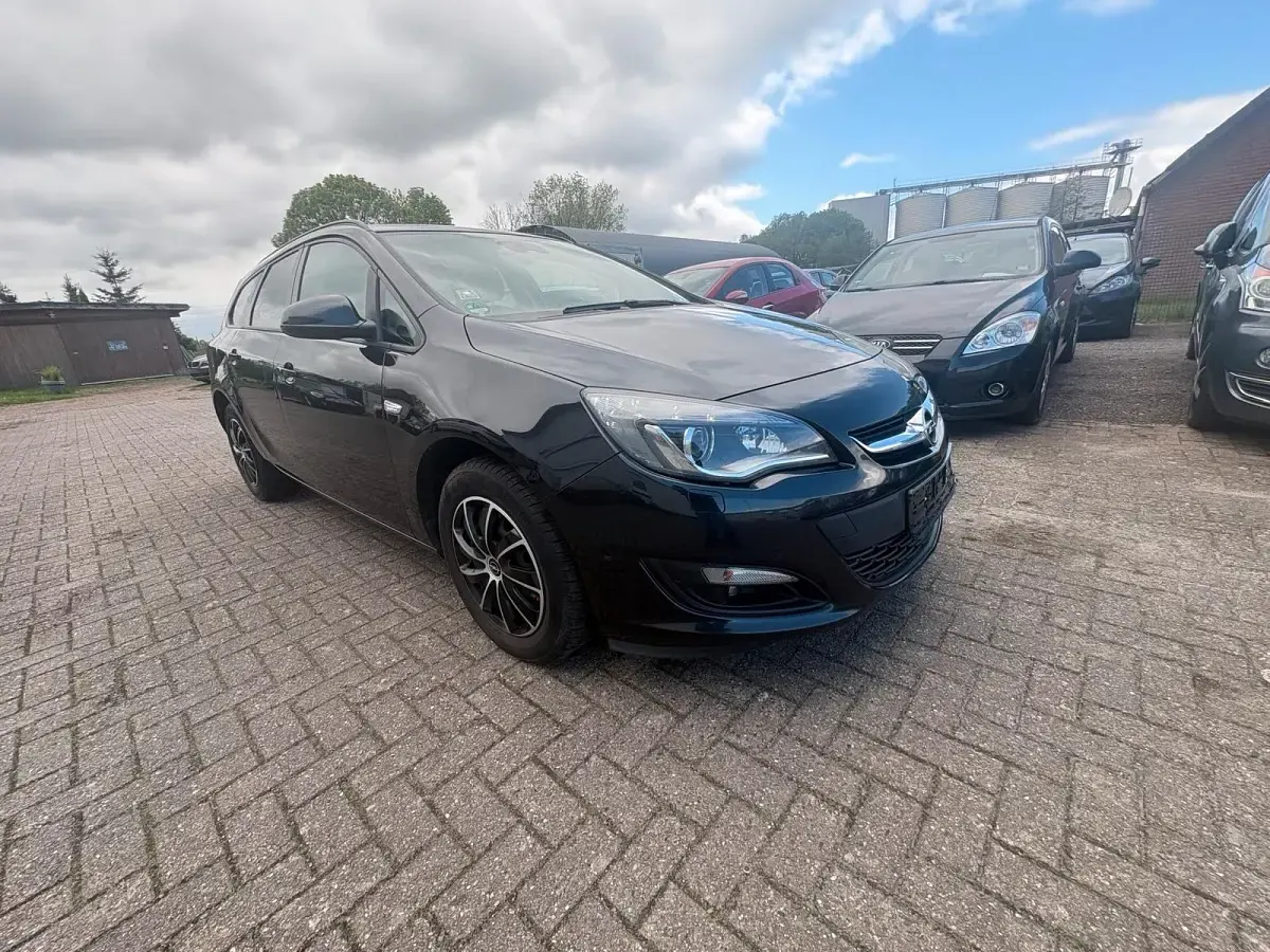 Gebraucht Opel Astra Edition 165 PS (121 kW) 2015 Schwarz Kombi