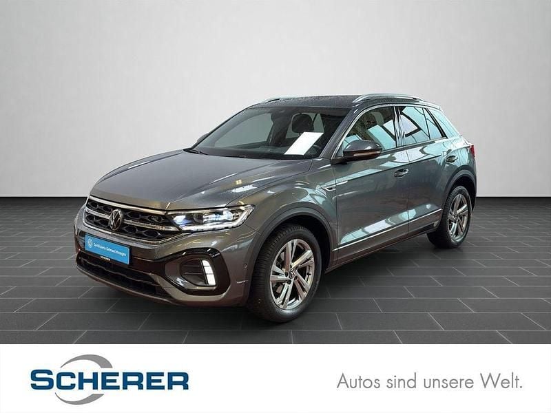 Grau Gebraucht 2022 VW T-Roc R-line SUV | 23.900 € (Guter Preis) - Bild 1/4