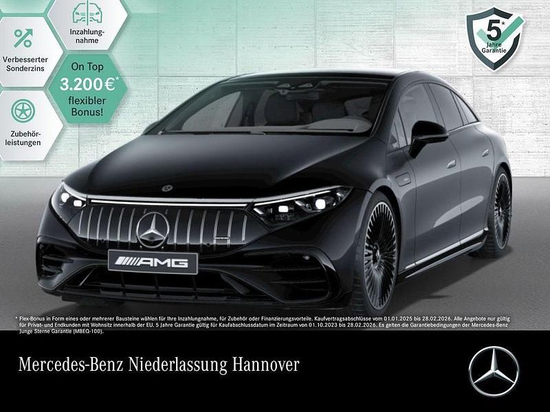 Schwarz Gebraucht 2023 Mercedes EQS 53 AMG Premium Plus Limousine | 93.490 € (Fairer Preis) - Bild 1/3