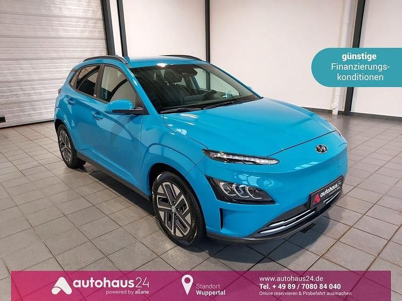Blau Gebraucht 2021 Hyundai Kona Trend SUV | 15.990 € (Fairer Preis) - Bild 1/4
