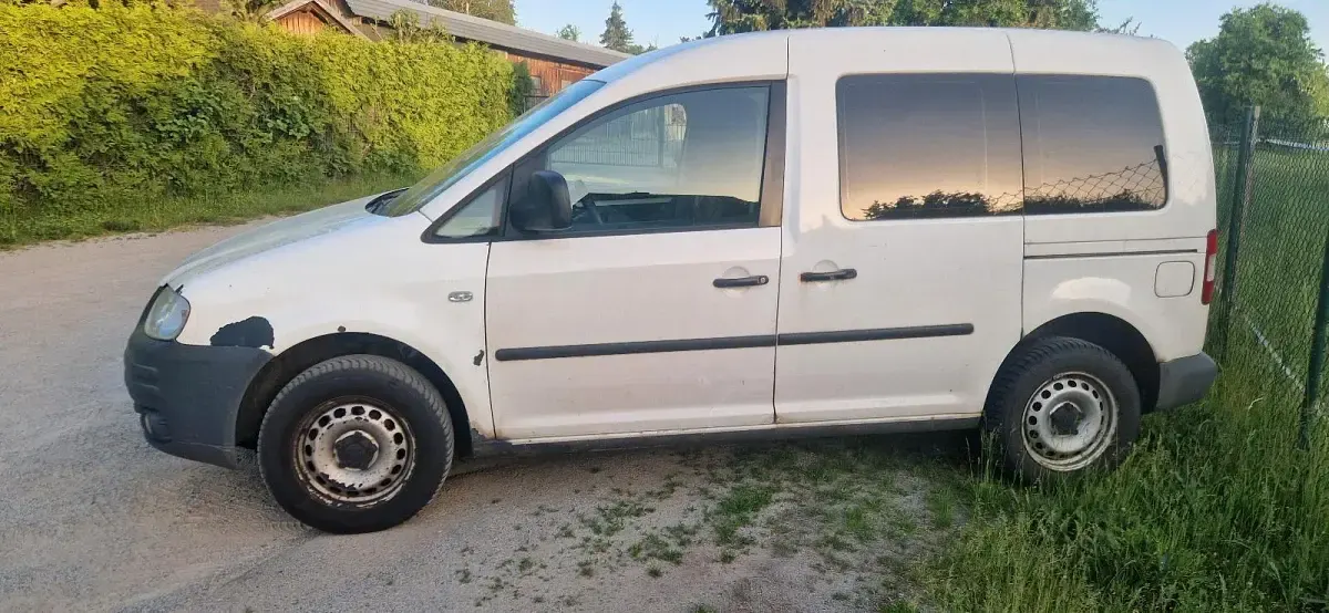 Gebraucht VW Caddy 105 PS (77 kW) 2006 Weiß Van / Kleinbus