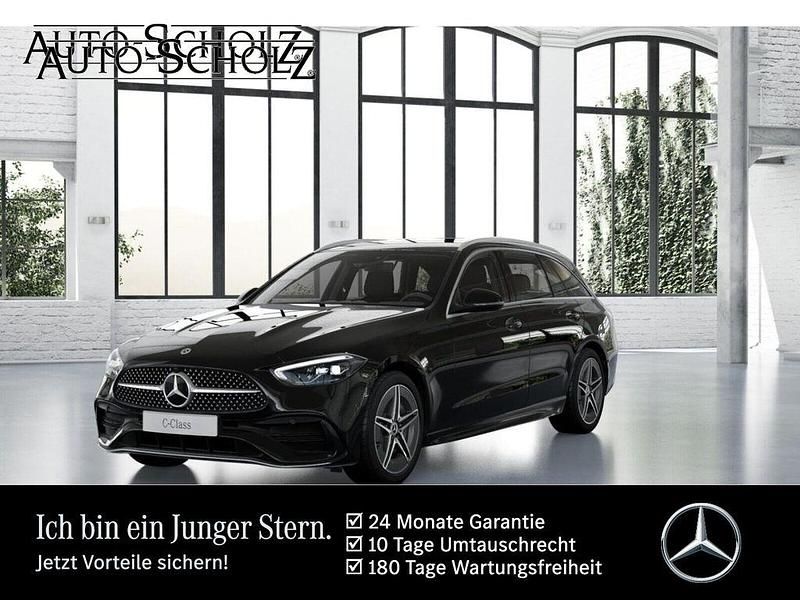 Schwarz Gebraucht 2025 Mercedes C300 AMG Limousine | 43.792 € (Superpreis) - Bild 1/3