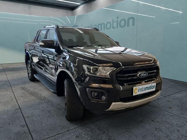 Schwarz Gebraucht 2022 Ford Ranger Wildtrack Abholung | 44.930 € (Teuer) - Bild 1/2