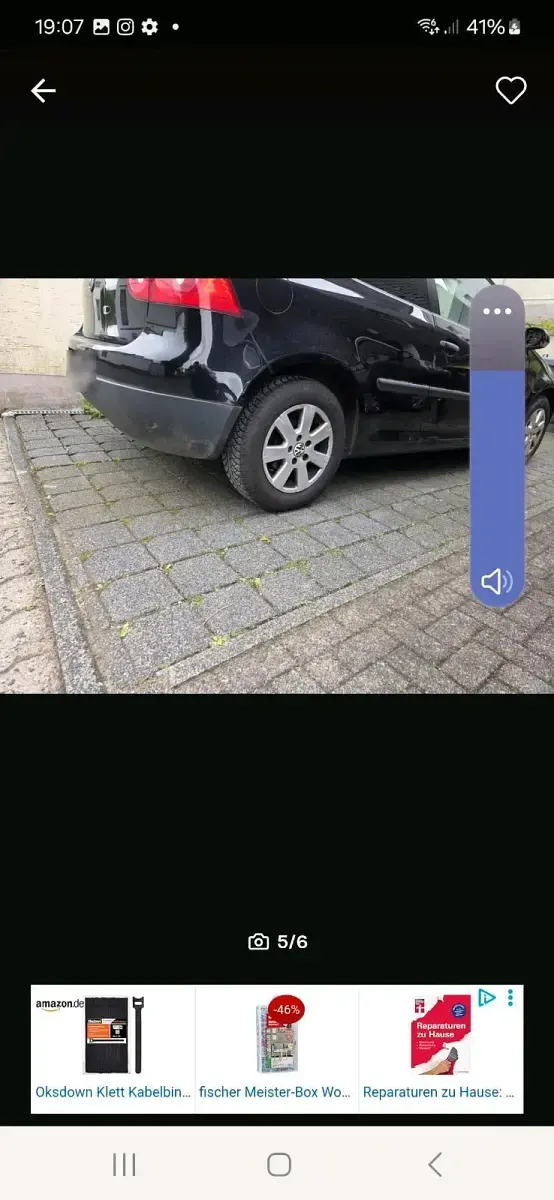 Gebraucht VW Golf IV 75 PS (55 kW) 2006 Schwarz Kleinwagen