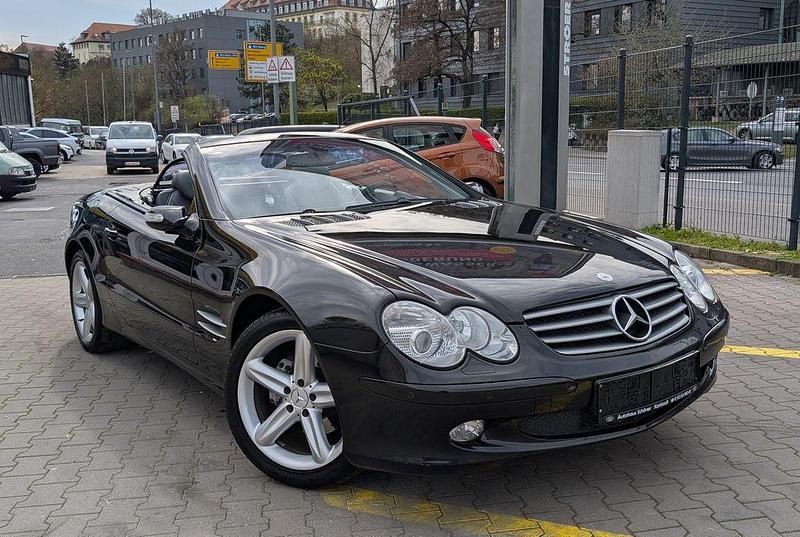 Gebraucht Mercedes SL350 245 PS (180 kW) 2005 Schwarz Cabrio