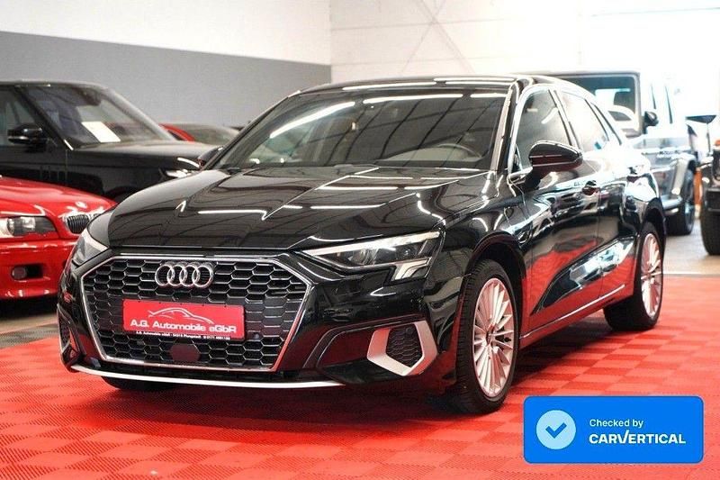 Schwarz Gebraucht 2021 Audi A3 Sportback e-tron Advanced Limousine | 22.750 € (Fairer Preis) - Bild 1/4