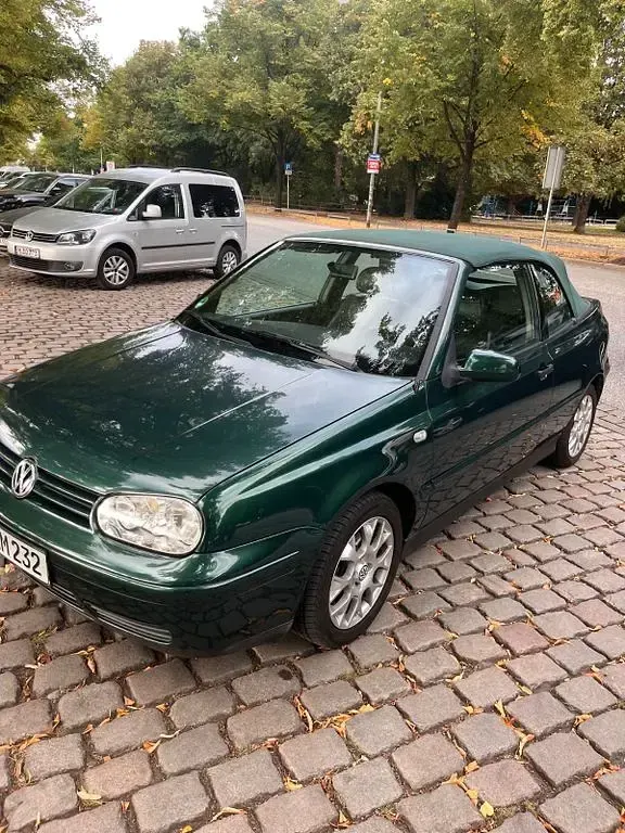 Gebraucht VW Golf 116 PS (85 kW) 2001 Grün Cabrio