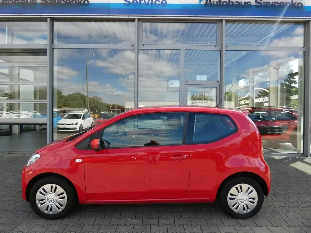 Gebraucht VW up! move up! 60 PS (44 kW) 2013 Rot Kleinwagen