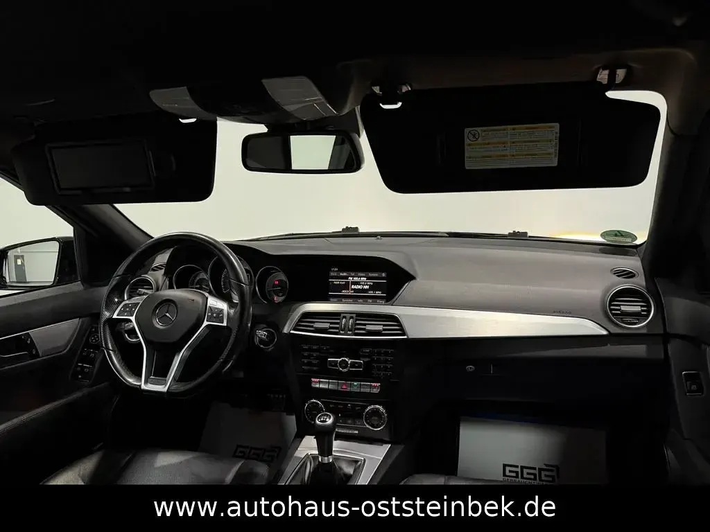 Gebraucht Mercedes C250 AMG line 204 PS (150 kW) 2012 Schwarz Limousine
