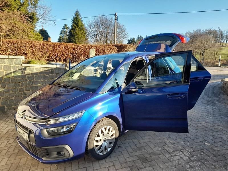 Blau Gebraucht 2017 Citroën C4 Picasso Van / Kleinbus | 9.100 € (Fairer Preis) - Bild 1/4