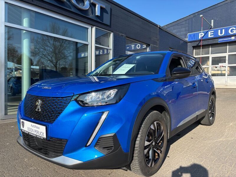 Gebraucht Peugeot e-2008 Allure 100 kW (136 PS) 2022 Blau SUV