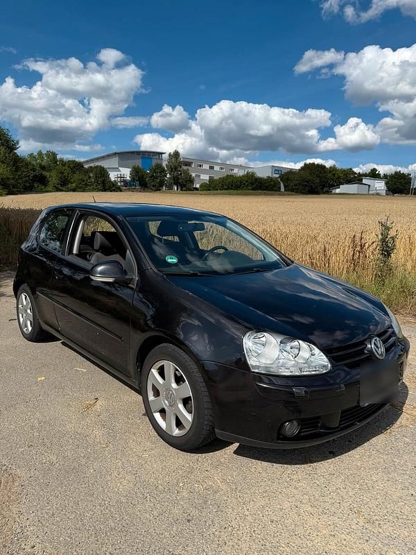 Schwarz Gebraucht 2006 VW Golf V Goal Kleinwagen | 1.699 € (Guter Preis) - Bild 1/4