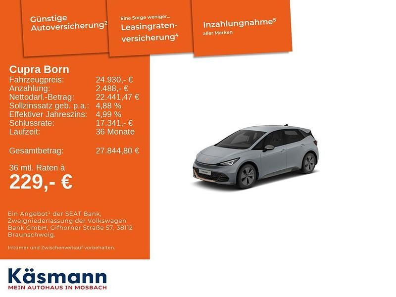 Gebraucht Cupra Born 150 kW (204 PS) 2023 Vaporgrau Kleinwagen