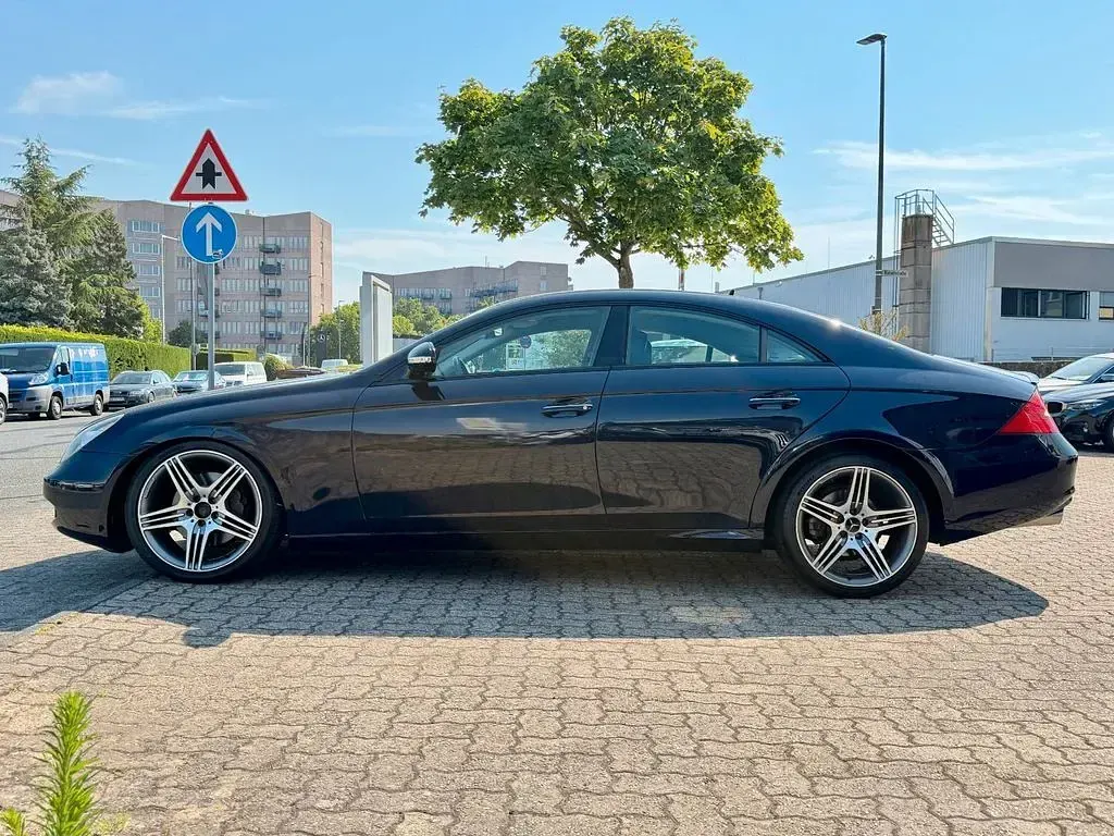 Gebraucht Mercedes CLS350 292 PS (214 kW) 2008 Blau Coupé