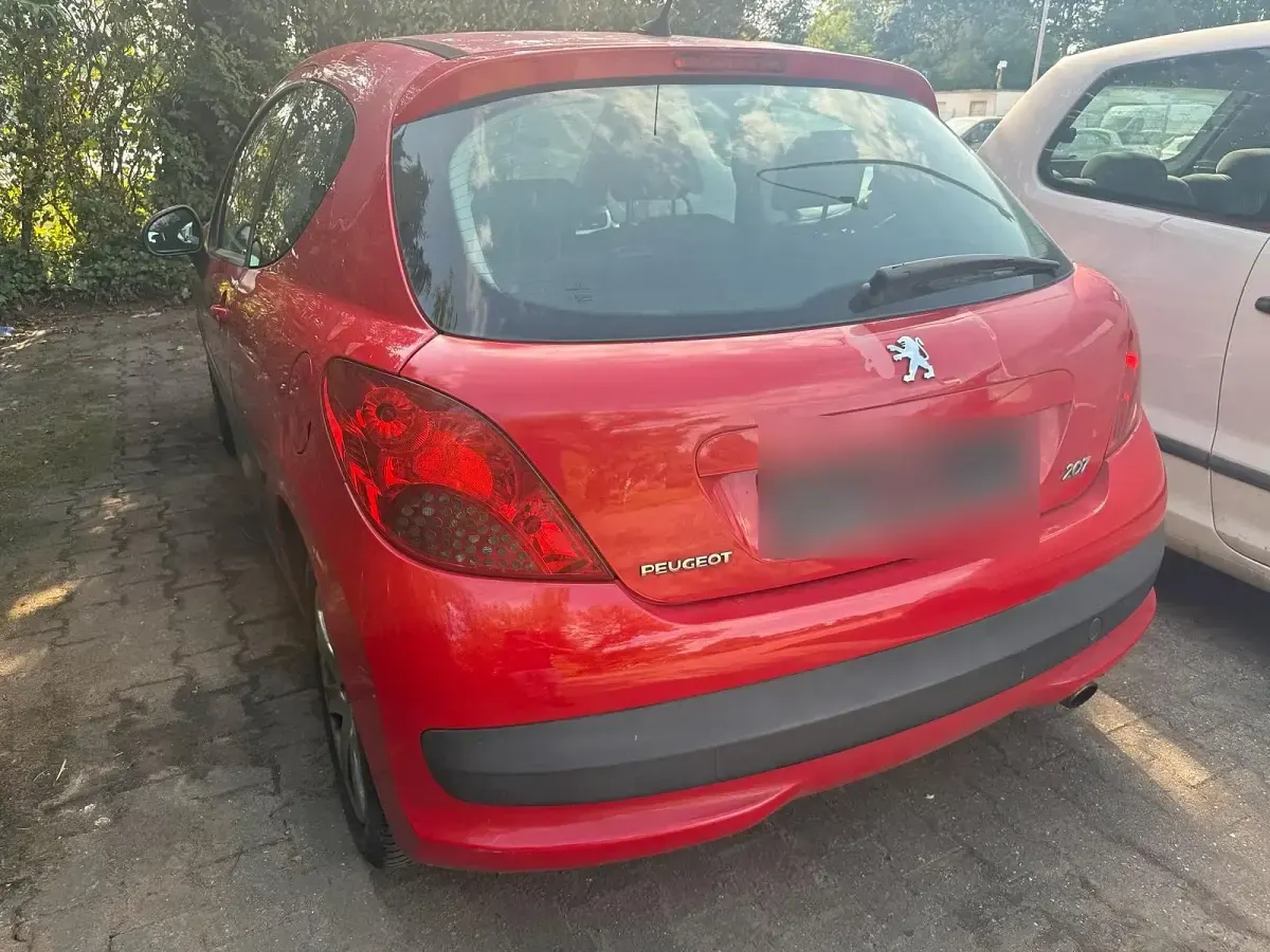 Gebraucht Peugeot 207 120 PS (88 kW) 2007 Rot Kleinwagen