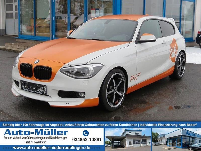 Weiß Gebraucht 2014 BMW 118 Performance Kleinwagen | 13.990 € - Bild 1/4
