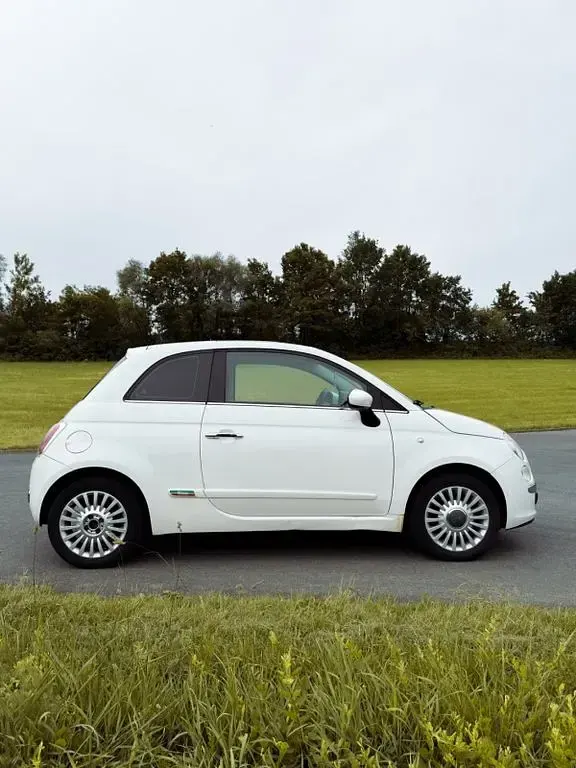 Gebraucht Fiat 500 Pop 69 PS (50 kW) 2009 Weiß Cabrio