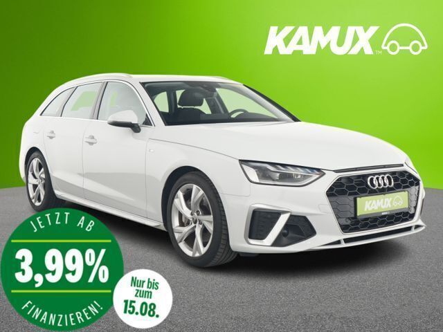 Weiss Gebraucht 2024 Audi A4 S-Line Kombi | 36.900 € (Guter Preis) - Bild 1/3