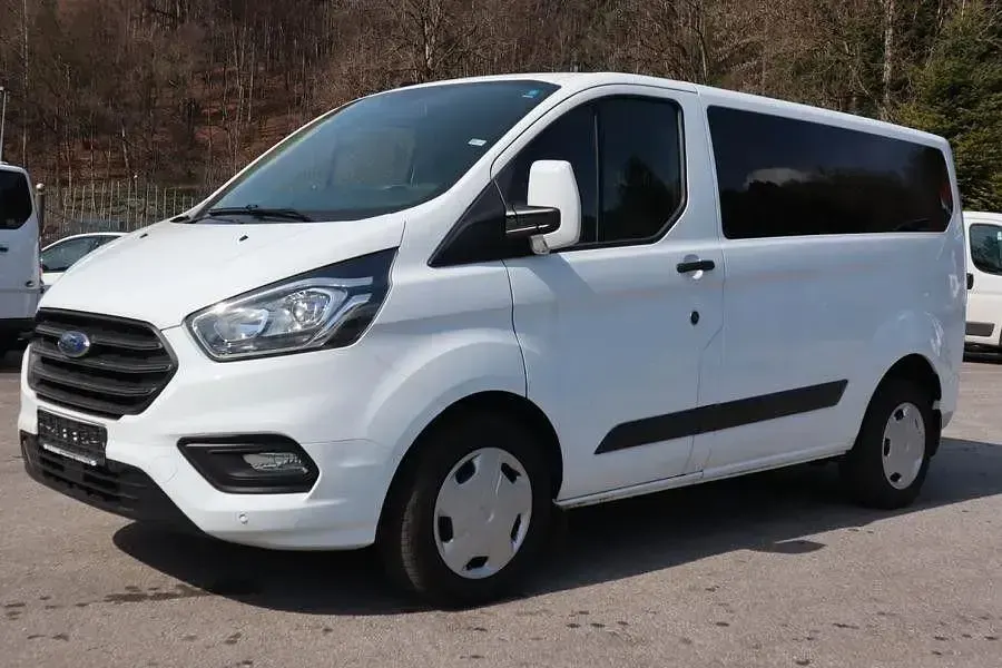 Gebraucht Ford Transit Custom 105 PS (77 kW) 2020 Weiß Van / Kleinbus