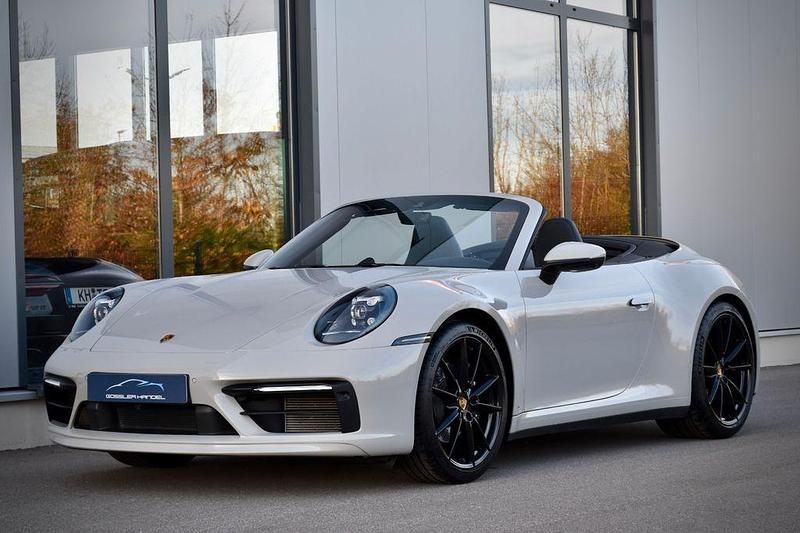 Grau Gebraucht 2023 Porsche 911 Carrera Cabriolet Chrono Cabrio | 127.850 € (Superpreis) - Bild 1/4