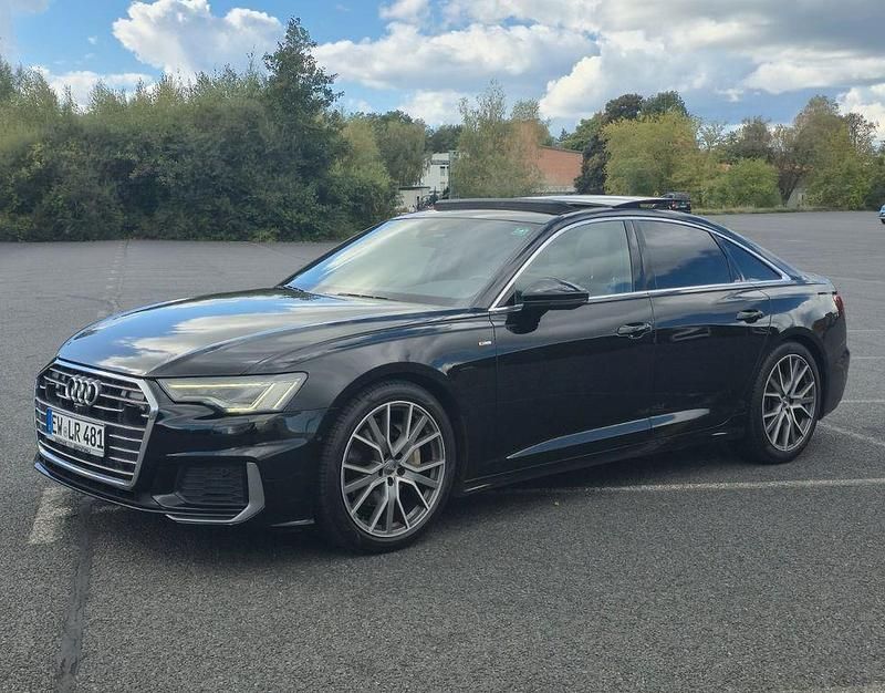 Schwarz Gebraucht 2020 Audi A6 S-Line Limousine | 29.900 € (Fairer Preis) - Bild 1/4