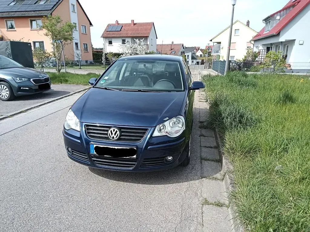 Używany VW Polo 80 KM (58 kW) 2009 Niebieski Hatchback