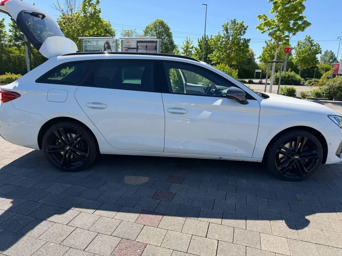 Brugt Cupra Leon 204 HK (150 kW) 2021 Hvid Stationcar