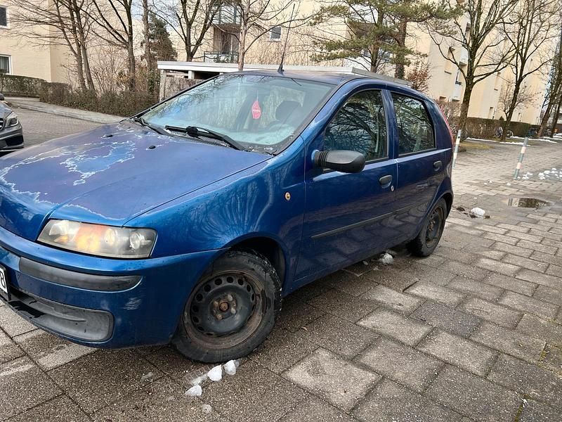 Gebraucht Fiat Punto 68 PS (50 kW) 2002 Blau Kleinwagen