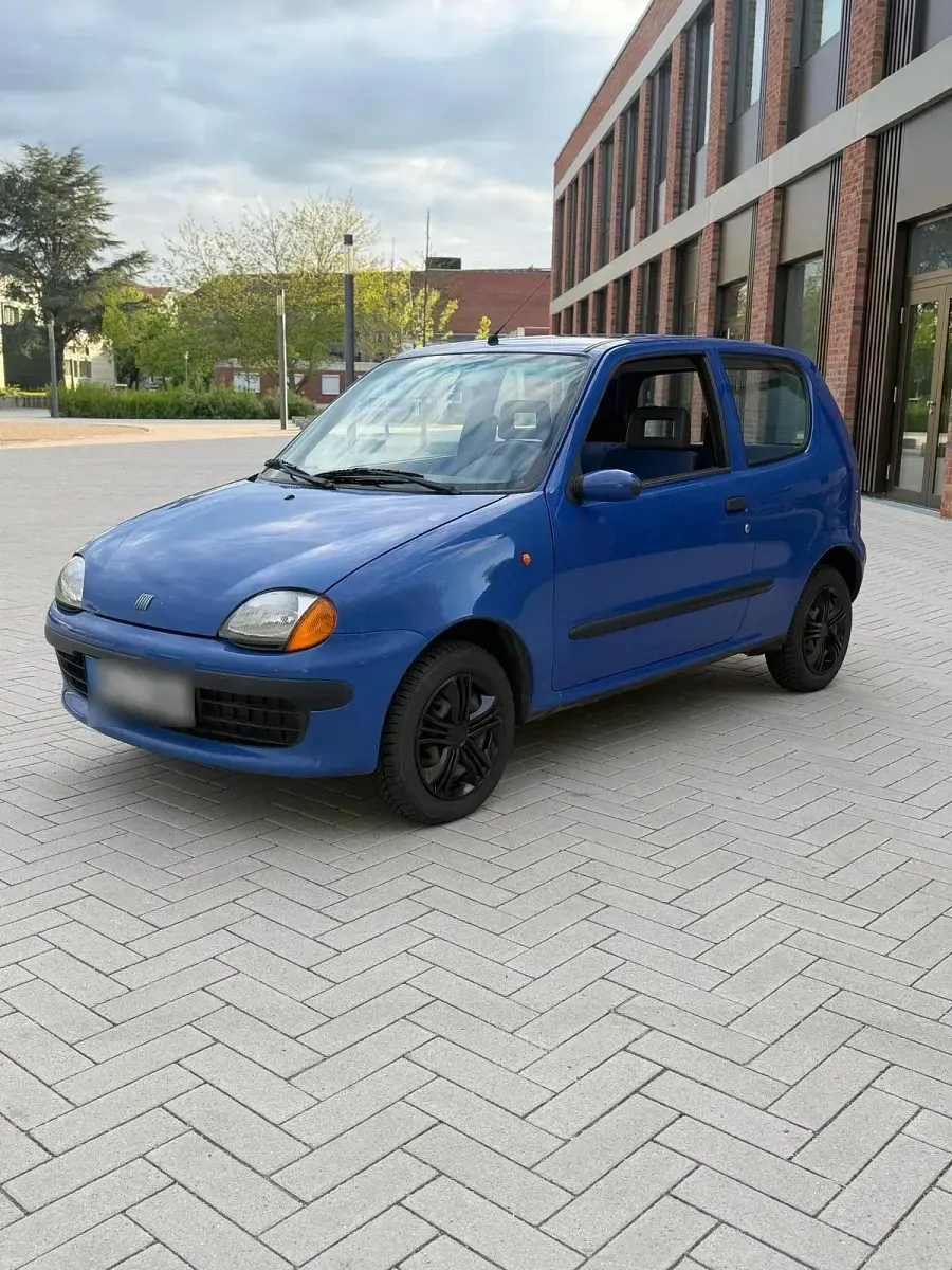 Gebraucht Fiat Seicento 54 PS (39 kW) 2000 Blau Kleinwagen