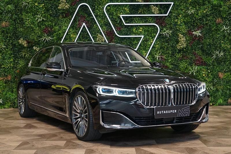 Schwarz Gebraucht 2019 BMW 740L Limousine | 52.600 € (Teuer) - Bild 1/3