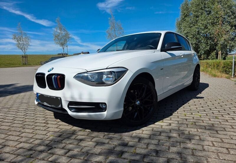 Weiß Gebraucht 2014 BMW 116 Sport Line Kleinwagen | 11.190 € (Fairer Preis) - Bild 1/4