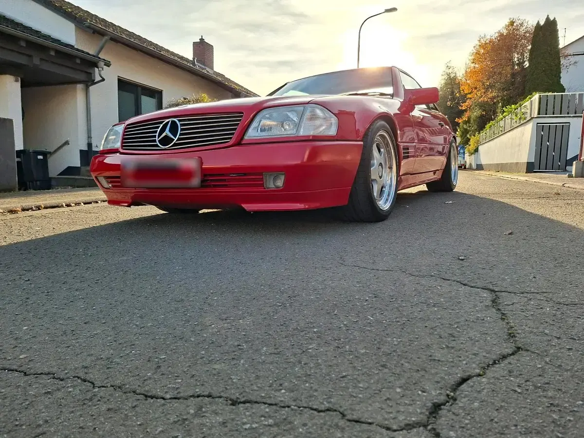 Gebraucht Mercedes SL300 190 PS (139 kW) 1992 Rot Cabrio