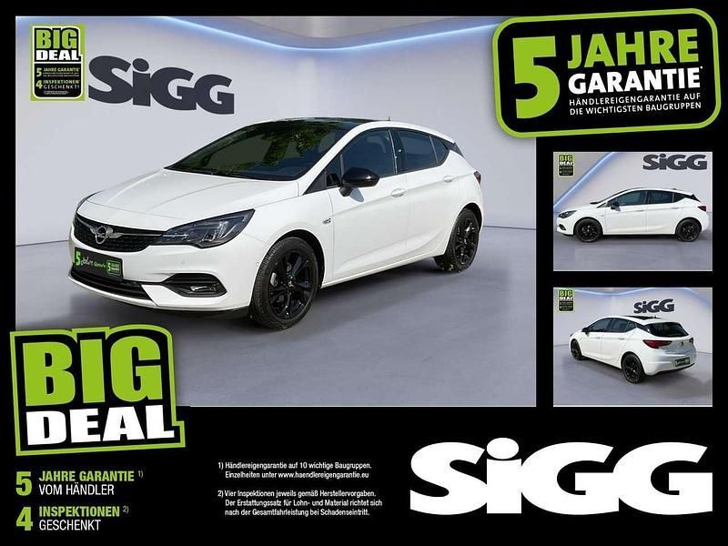 Schneeweiss/summitwhite/arctic Gebraucht 2020 Opel Astra GS Line Limousine | 15.580 € (Fairer Preis) - Bild 1/4