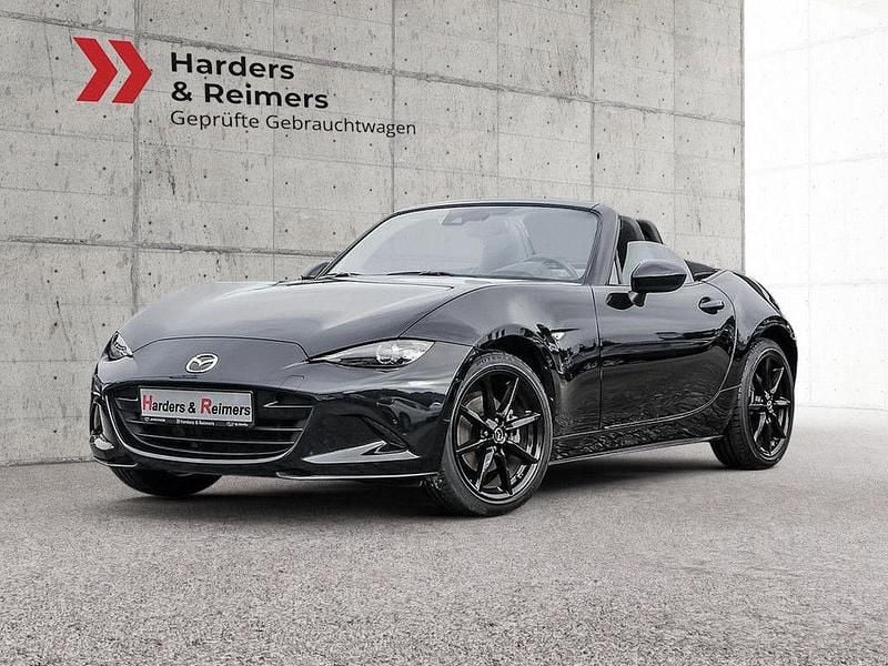 Schwarz Gebraucht 2018 Mazda MX5 Edition Cabrio | 21.880 € (Guter Preis) - Bild 1/4