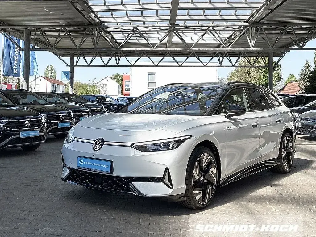 Gebraucht VW ID.7 GTX 250 kW (340 PS) 2025 Gletscherweiss (weiß) Kombi