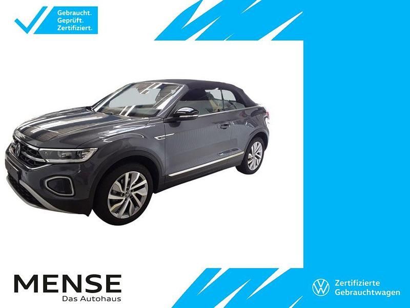 Grau Gebraucht 2024 VW T-Roc Cabriolet Move Cabrio | 31.985 € (Guter Preis) - Bild 1/4