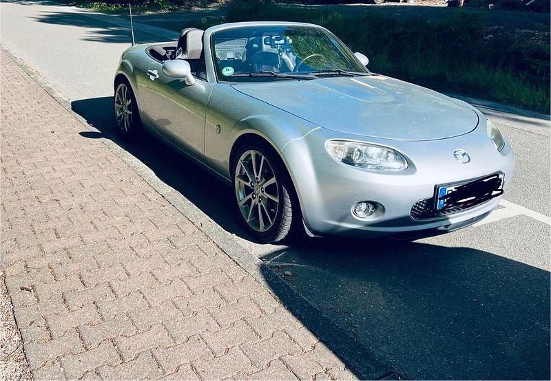 Silber Gebraucht 2008 Mazda MX5 Emotion Cabrio | 7.500 € (Guter Preis) - Bild 1/4